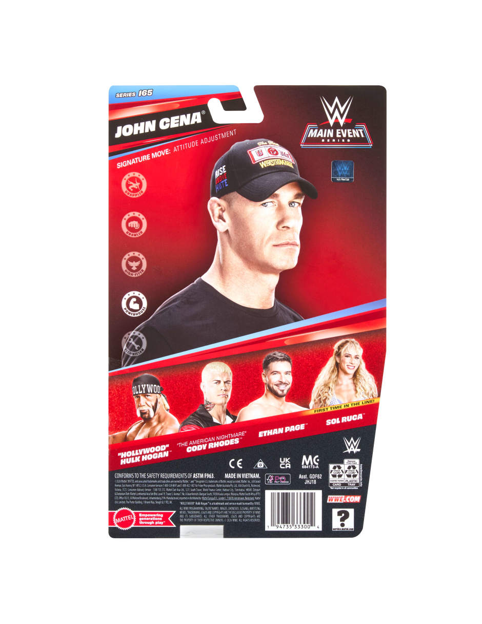 Figura de acción articulada John cena 3