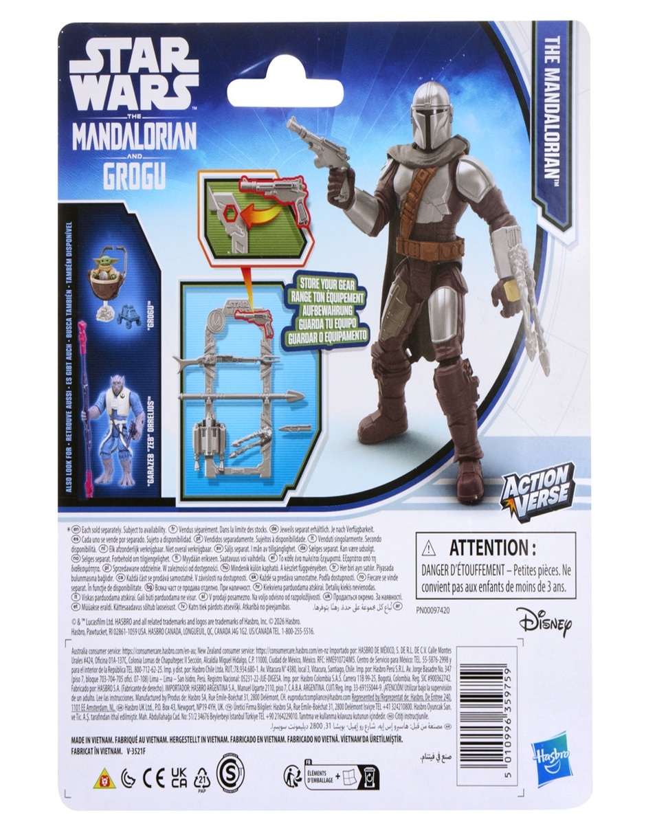 Figuras de acción articulada The Mandalorian and Grogu The Mandalorian Star Wars