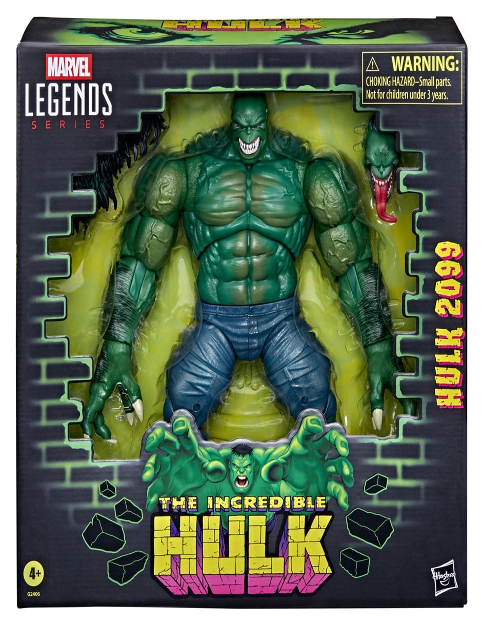 Figura de acción articulada Legends Series Hulk estándar Marvel 4