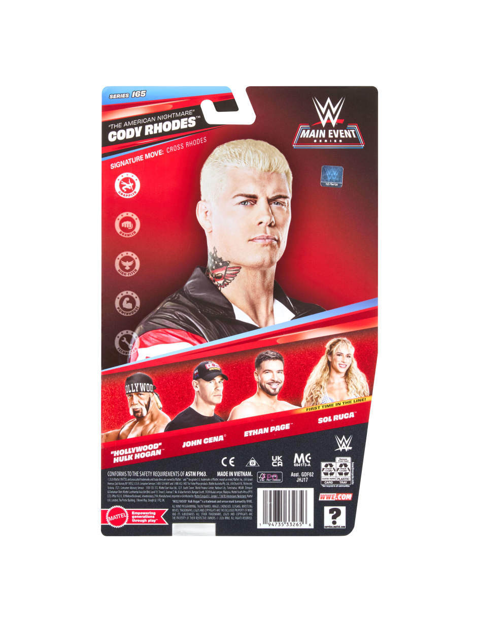 Figura de acción articulada WWE 4