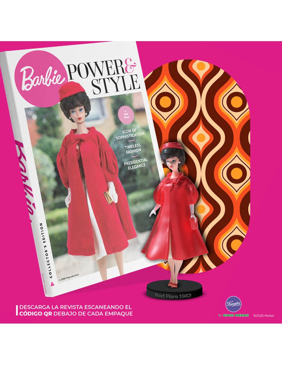 Muñeca colección Barbie Red Flare 1962 8