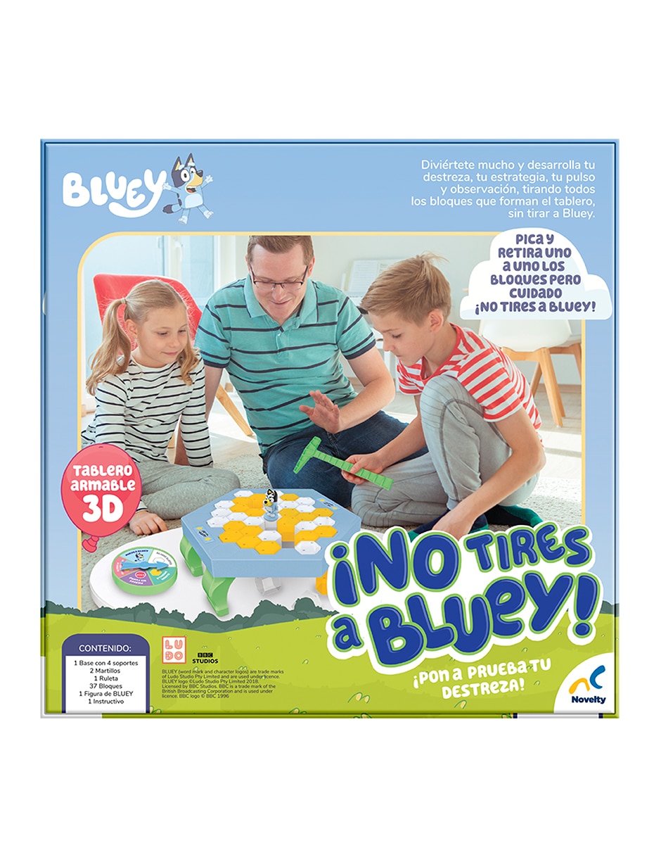 Juego de mesa no tires a Bluey Bluey
