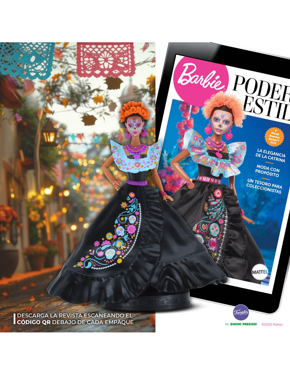 Muñeca colección Barbie Día de Muertos 2024 6