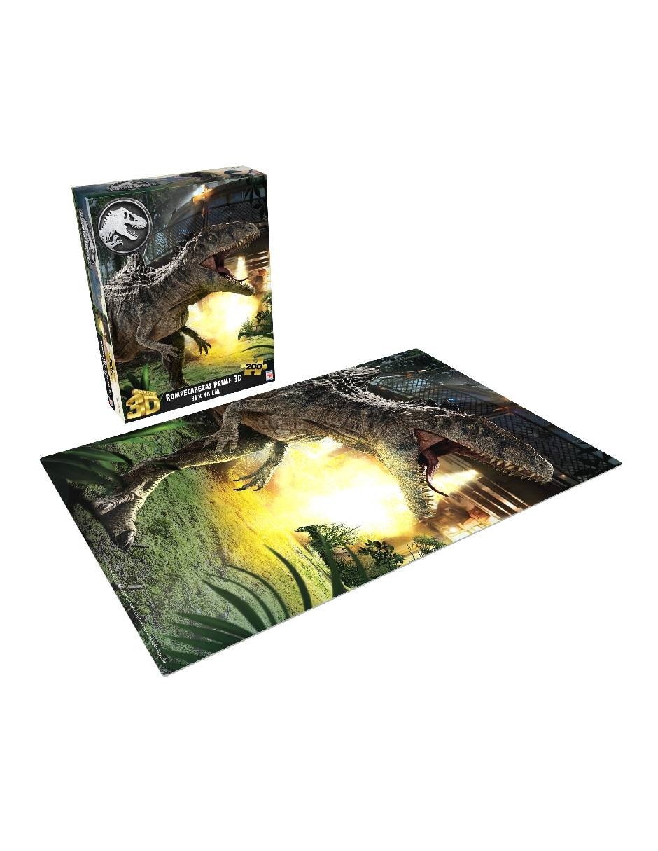 Rompecabezas Jurassic World Lenticular Marvel 200 piezas