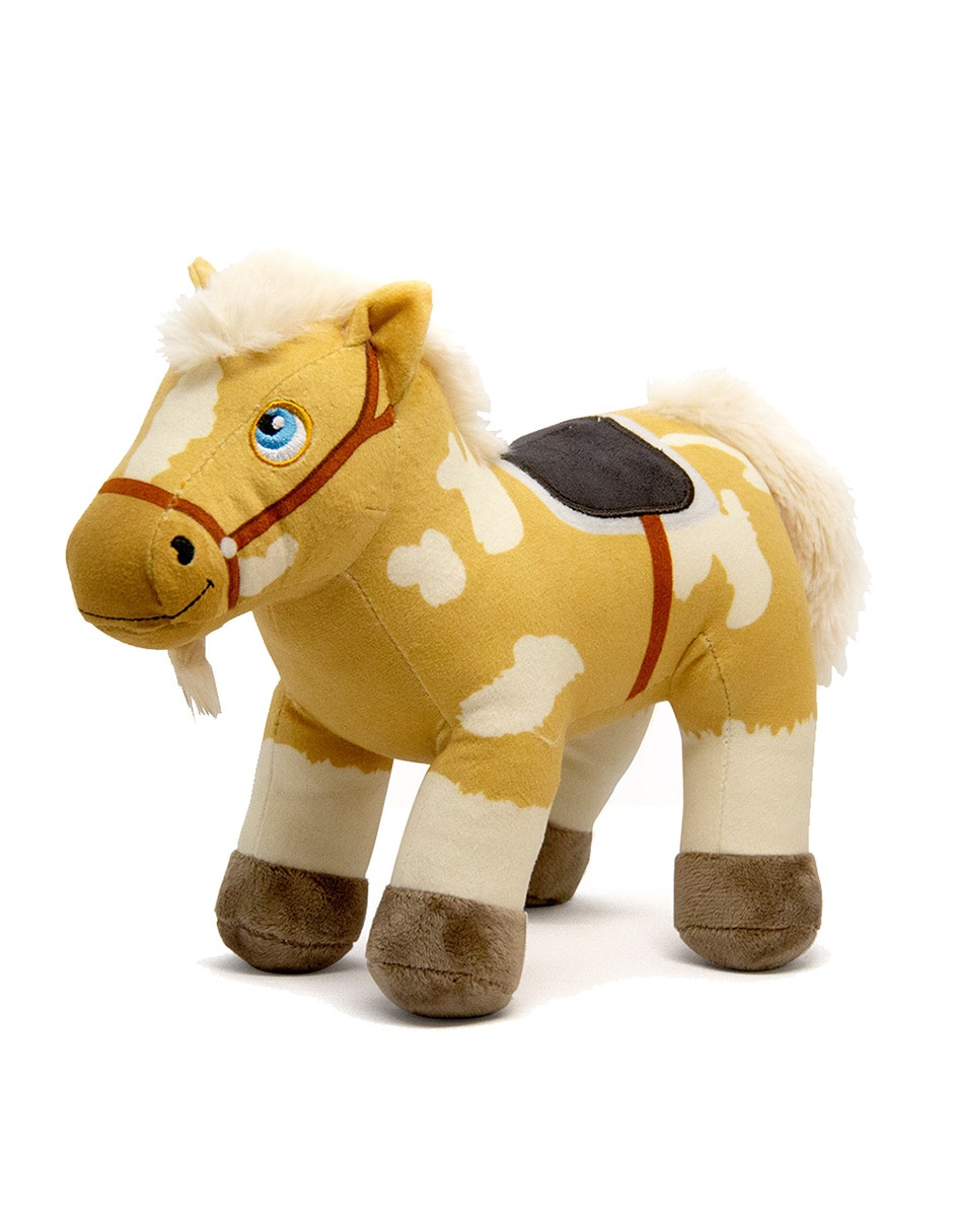 Peluche de La Granja de Zenón Caballo Bandai de 28 cm