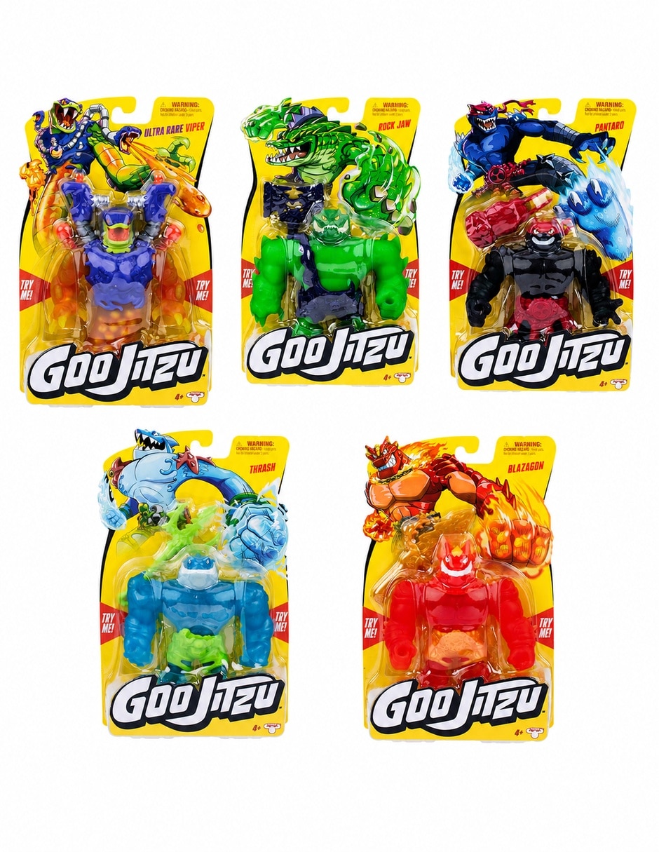 Figura de acción No Goo Jit Zu diferentes personajes