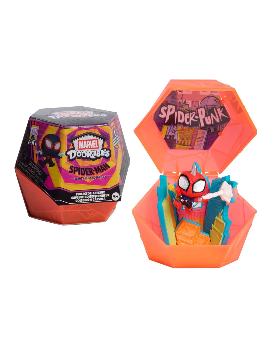 Capsulas coleccionables Doorables Marvel Spider-Verse 1