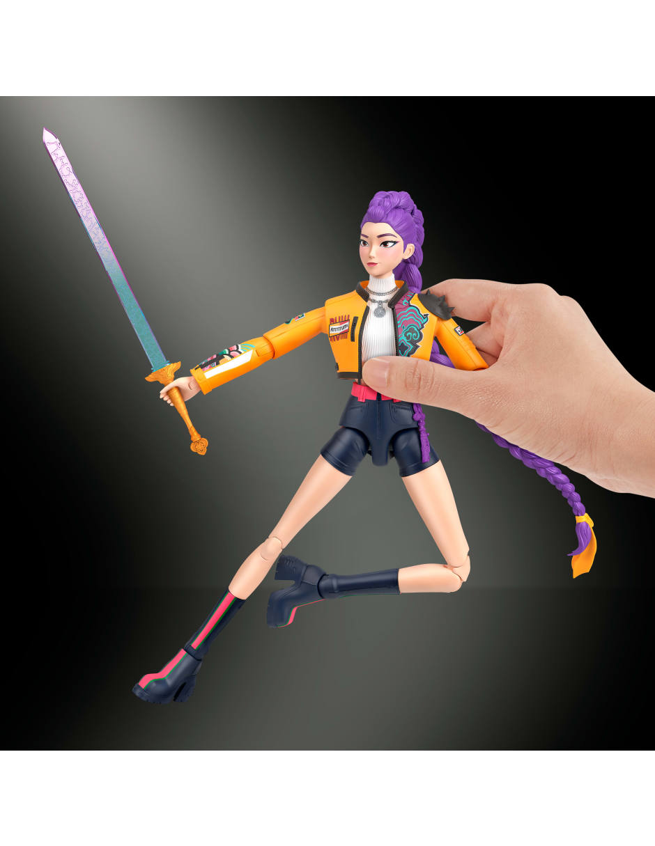 Figura de acción articulada Kpop Demon Hunters estándar Mattel 5