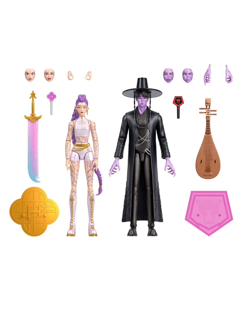 Figura de acción articulada Kpop Demon Hunters estándar Mattel Figura de acción articulada Kpop Demon Hunters estándar Mattel