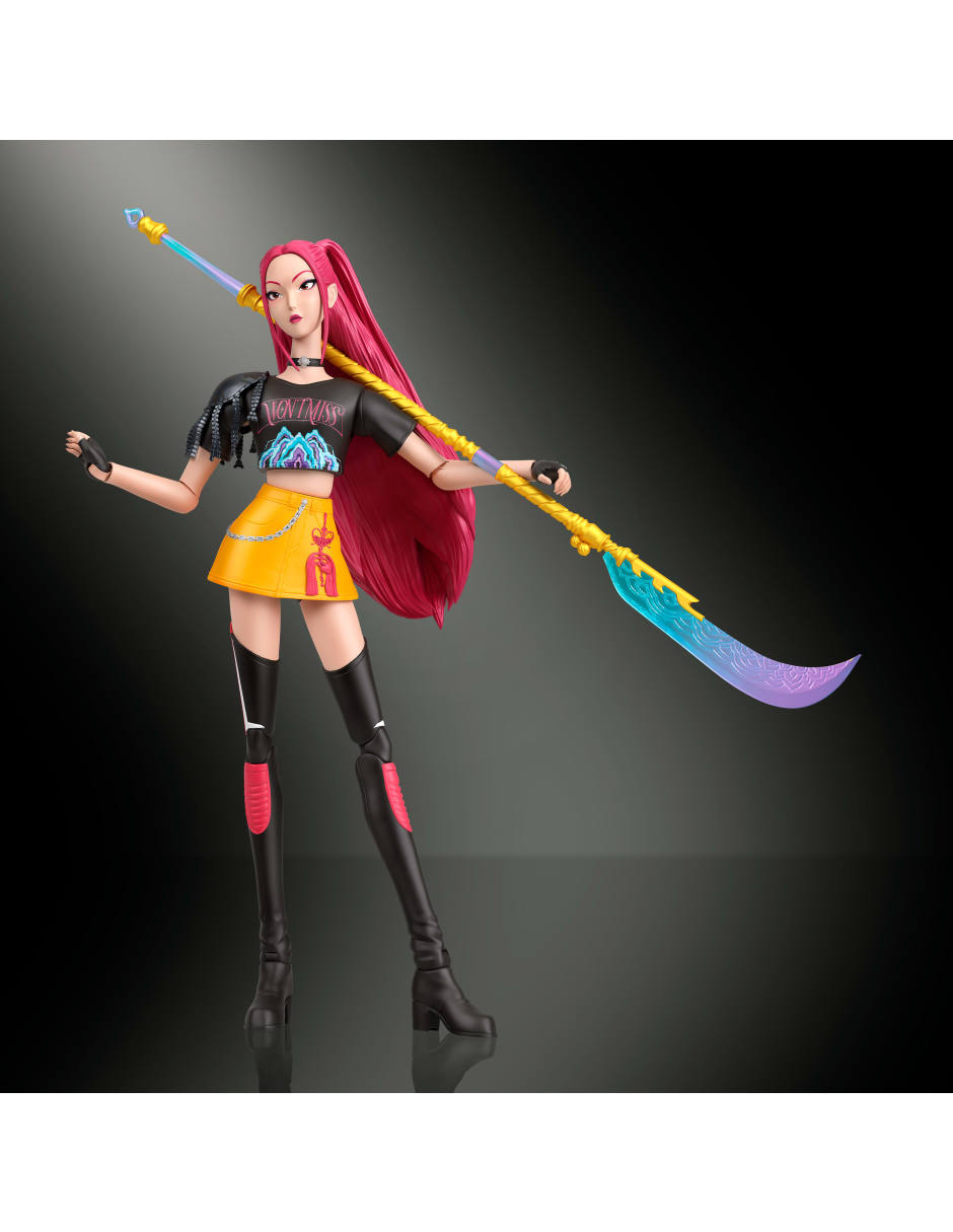 Figura de acción articulada Kpop Demon Hunters estándar Mattel 4