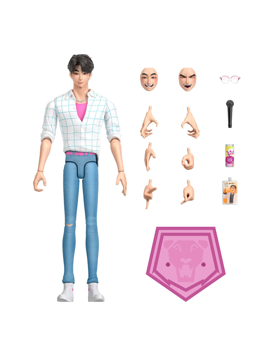 Figura de acción articulada Kpop Demon Hunters estándar Mattel 1