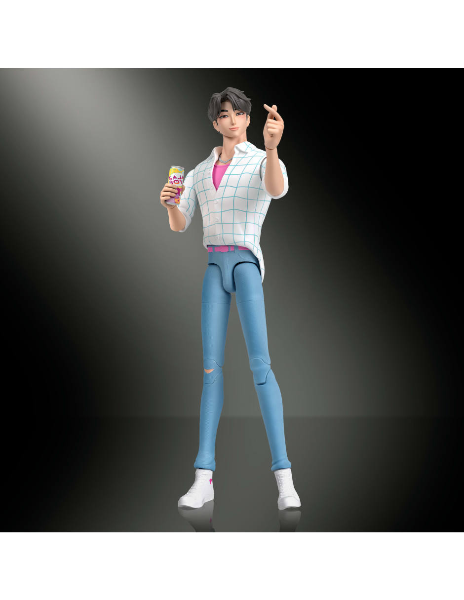 Figura de acción articulada Kpop Demon Hunters estándar Mattel 4