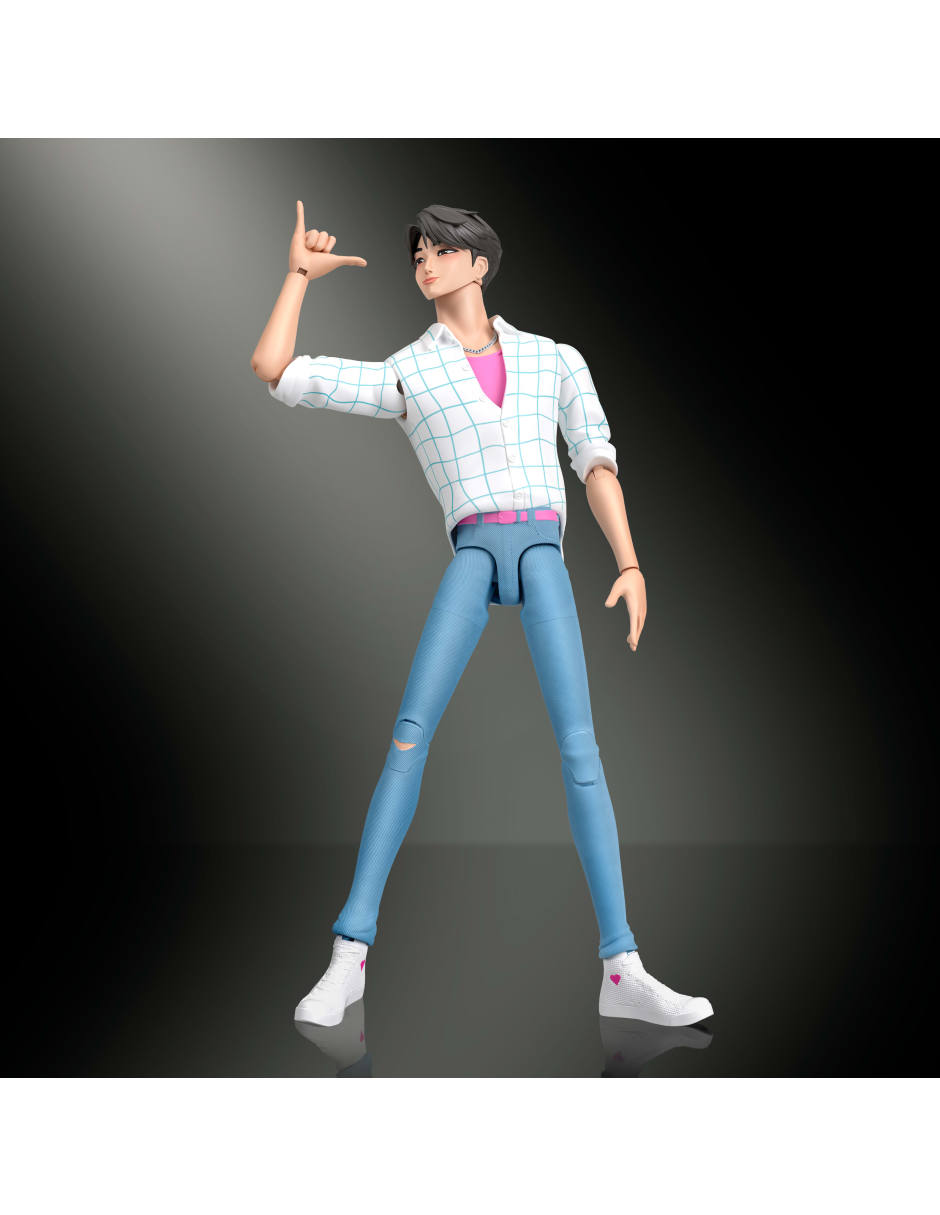 Figura de acción articulada Kpop Demon Hunters estándar Mattel Figura de acción articulada Kpop Demon Hunters estándar Mattel
