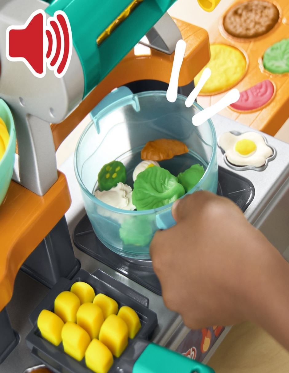 La cocina de los minichefs Play-Doh