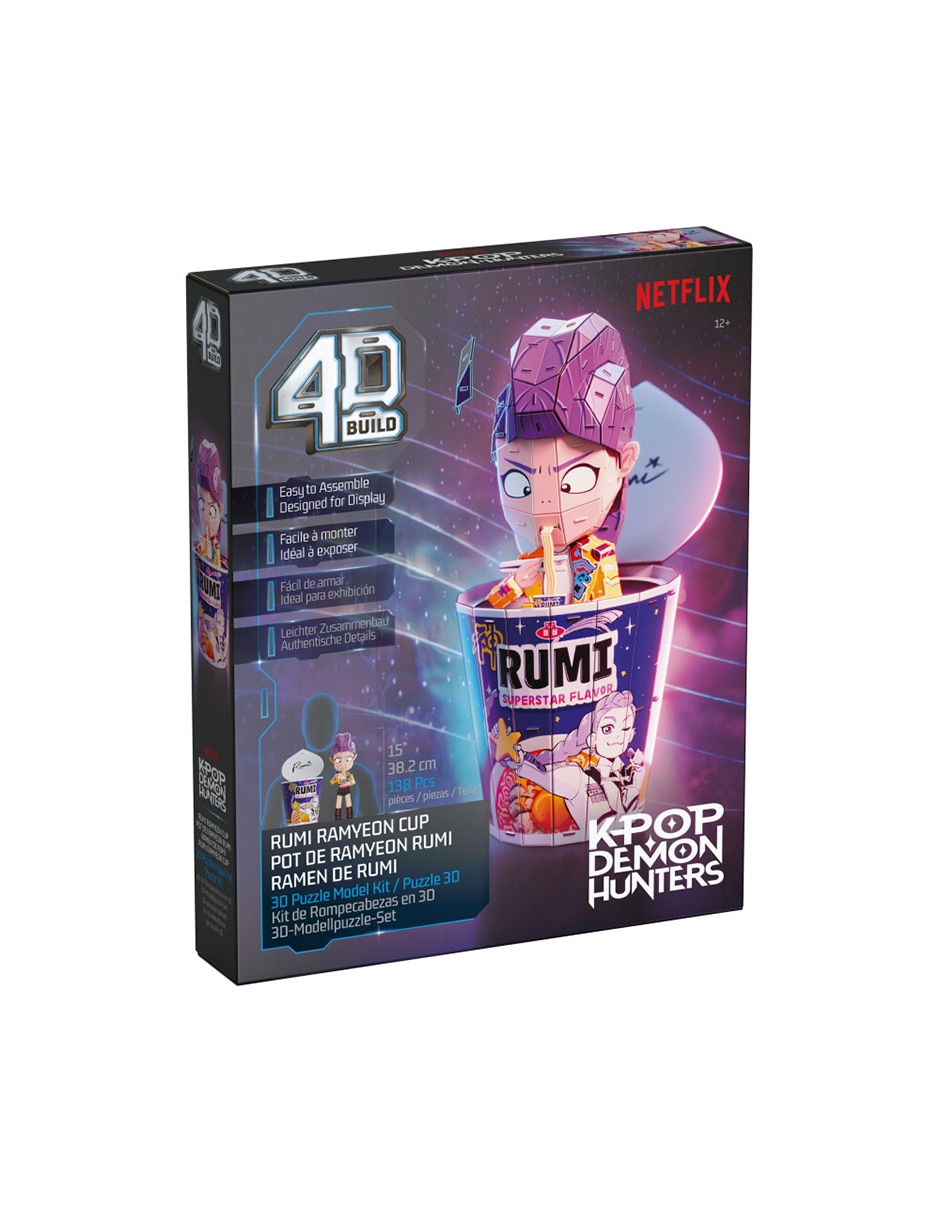 Rompecabezas 4D Ramen Cup Rumi Spin Master 130 piezas 3