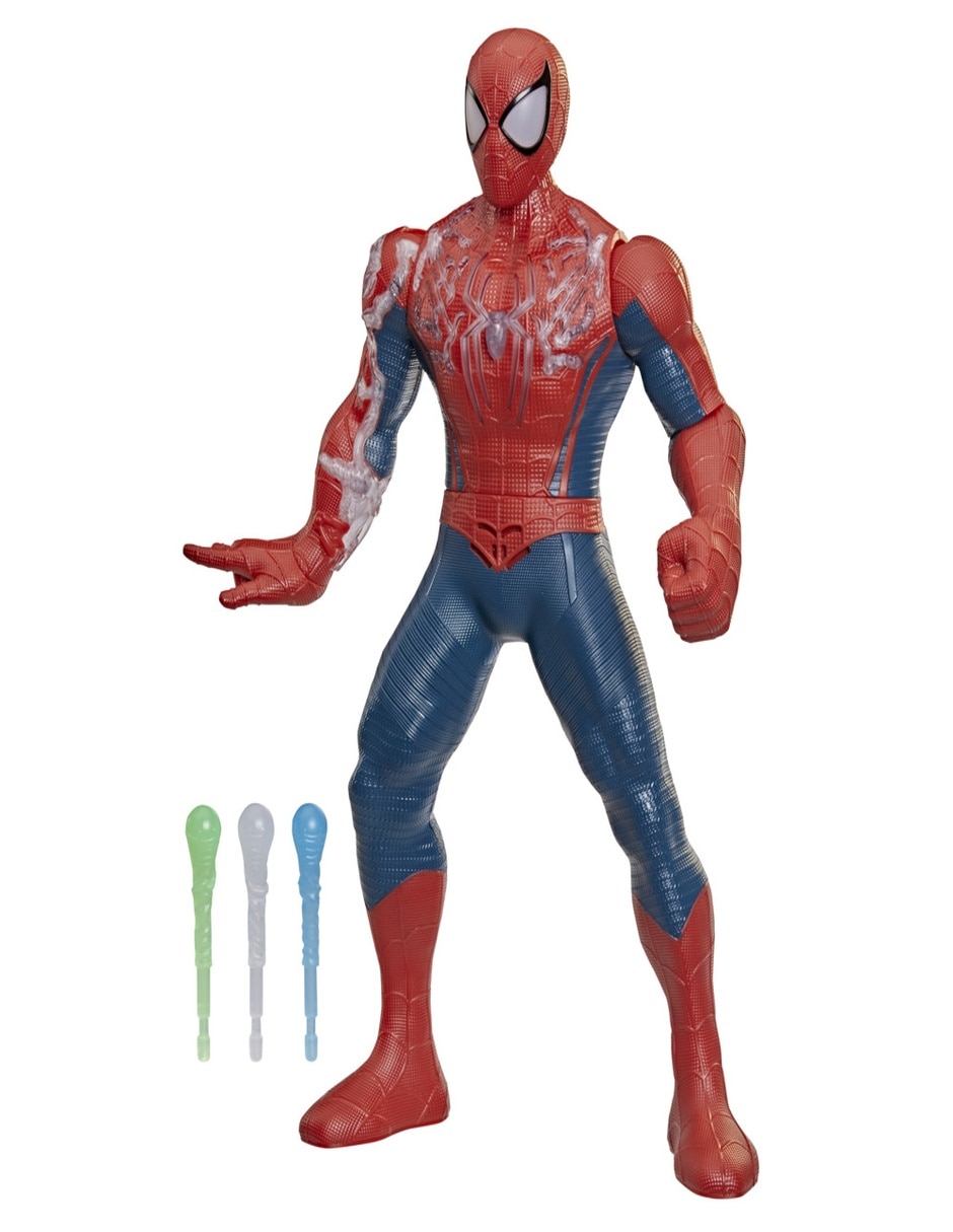 Figura de acción Spider-Man con luz y sonido