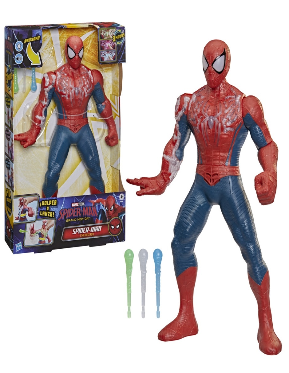 Figura de acción Spider-Man con luz y sonido 6