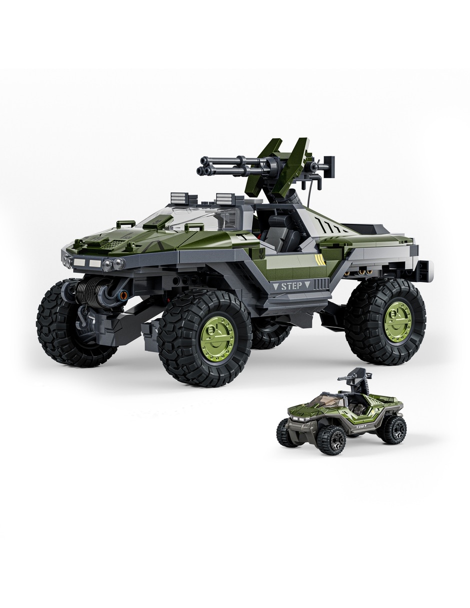 Mattel Brick Shop Halo UNSC M12 Warthog JNP49 935 piezas 2