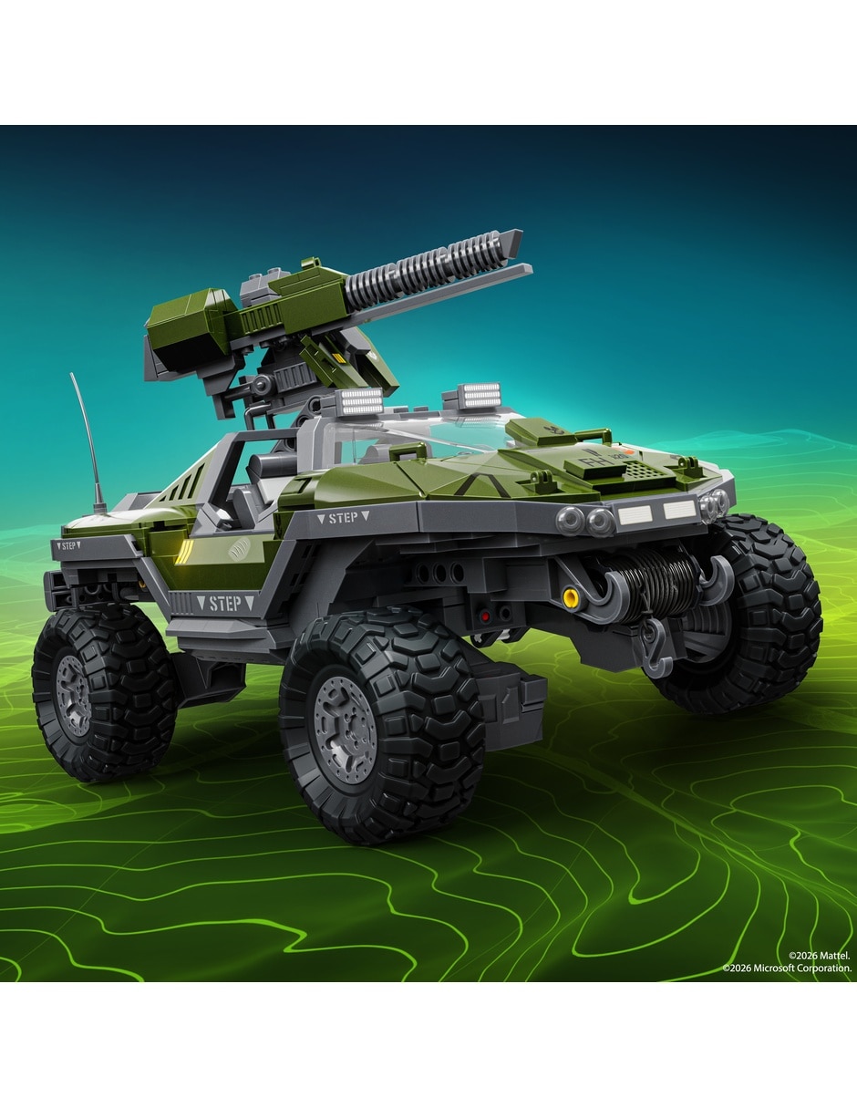 Mattel Brick Shop Halo UNSC M12 Warthog JNP49 935 piezas 7
