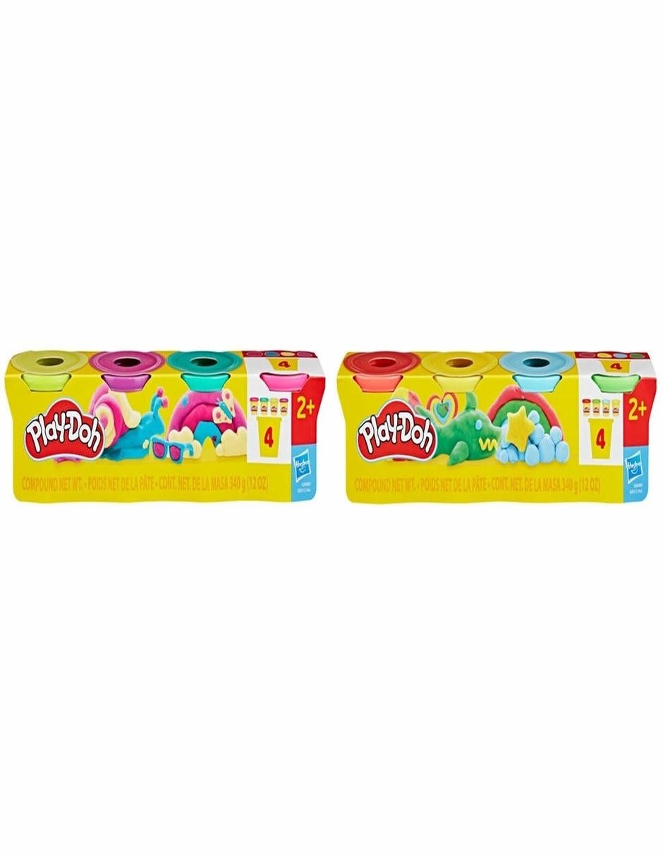 Pack de 4 surtido Play-Doh