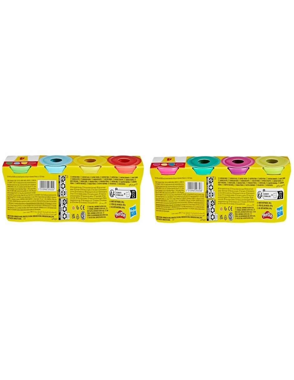 Pack de 4 surtido Play-Doh