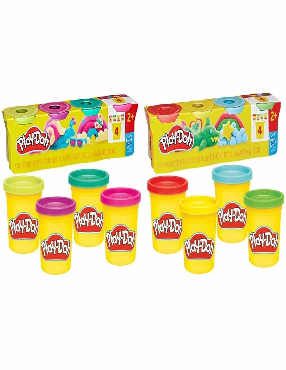 Pack de 4 surtido Play-Doh