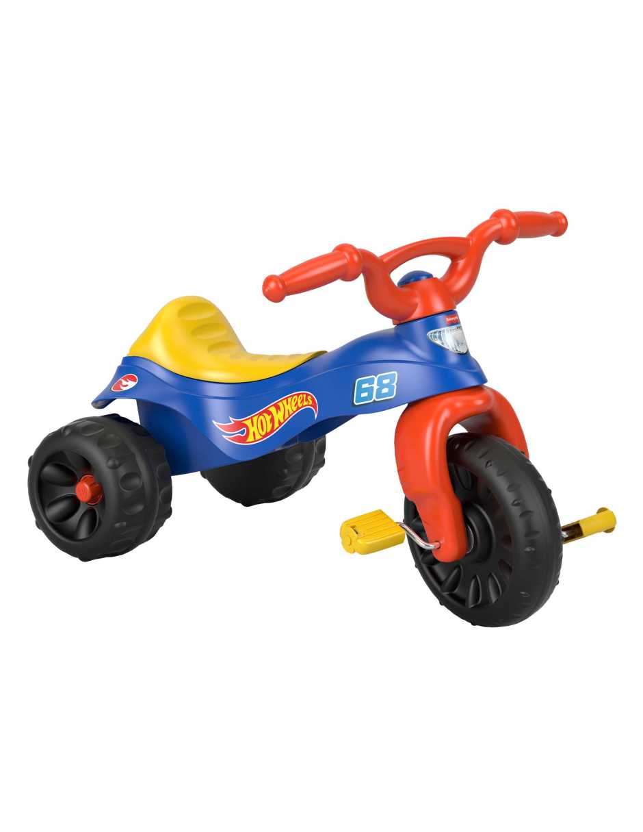 Juego didáctico fisher-price hot wheels triciclo resistente unisex 1