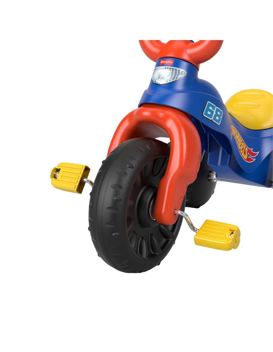 Juego didáctico fisher-price hot wheels triciclo resistente unisex 4
