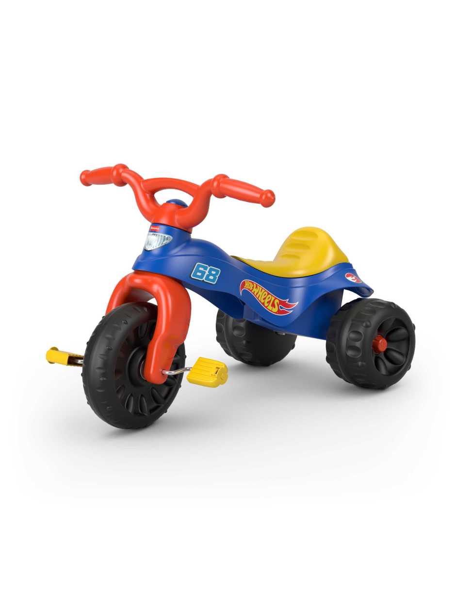 Juego didáctico fisher-price hot wheels triciclo resistente unisex 7