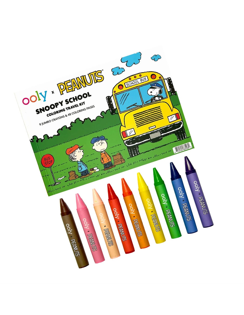 Kit viaje para colorear Snoopy Peanuts 7
