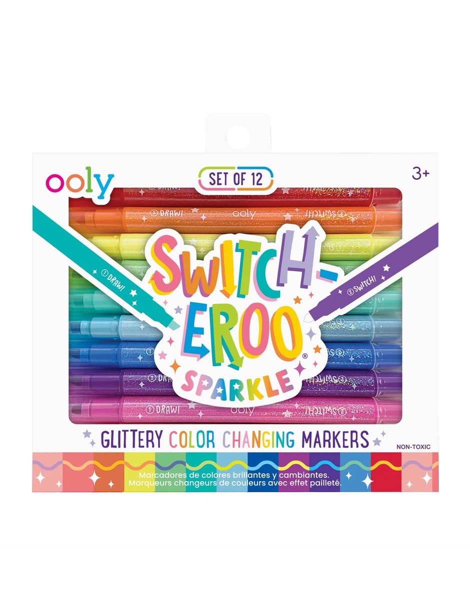 Marcadores brillantes cambio de color Switch