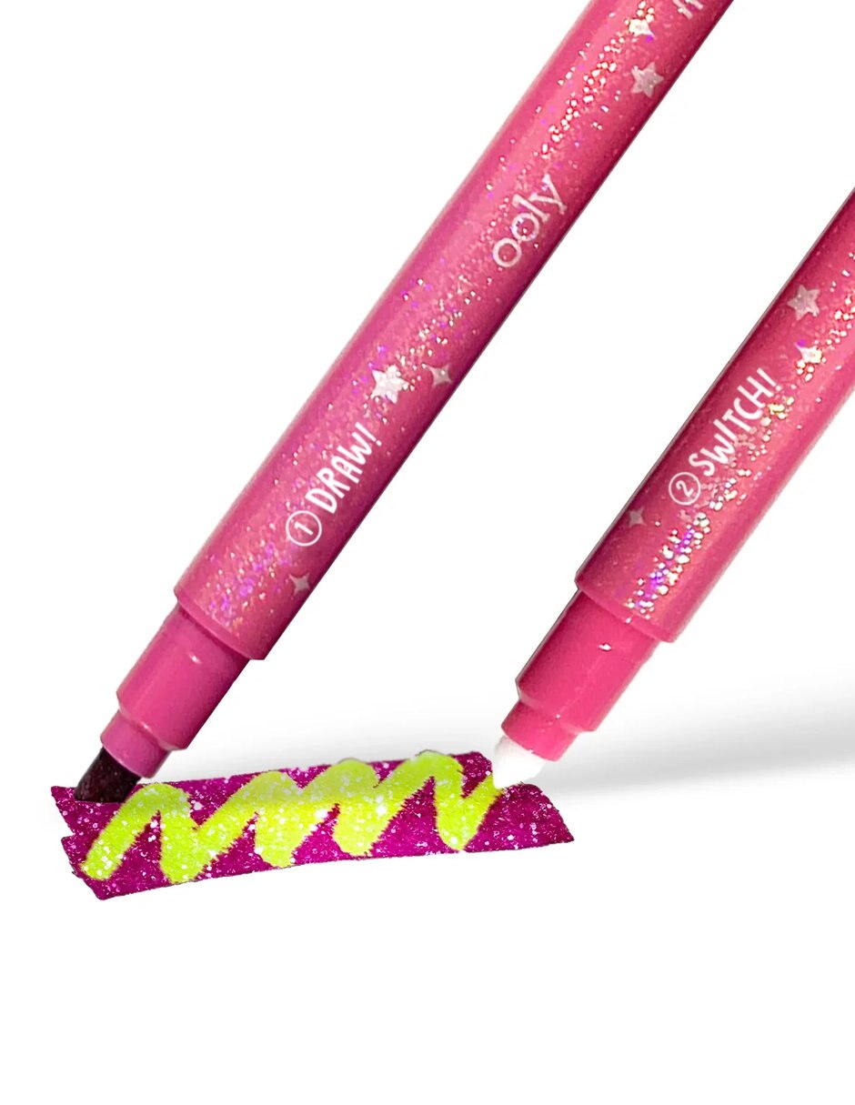 Marcadores brillantes cambio de color Switch