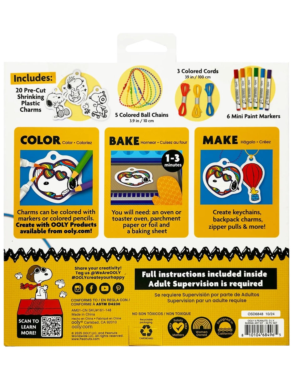 Kit de arte retráctil DIY x Peanuts 2