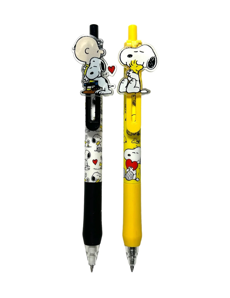 Bolígrafo de gel y portaminas x Peanuts 2