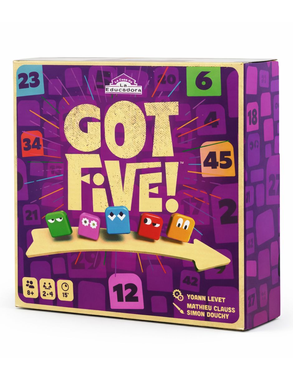 Juego de mesa Got 5! en español Blue Orange