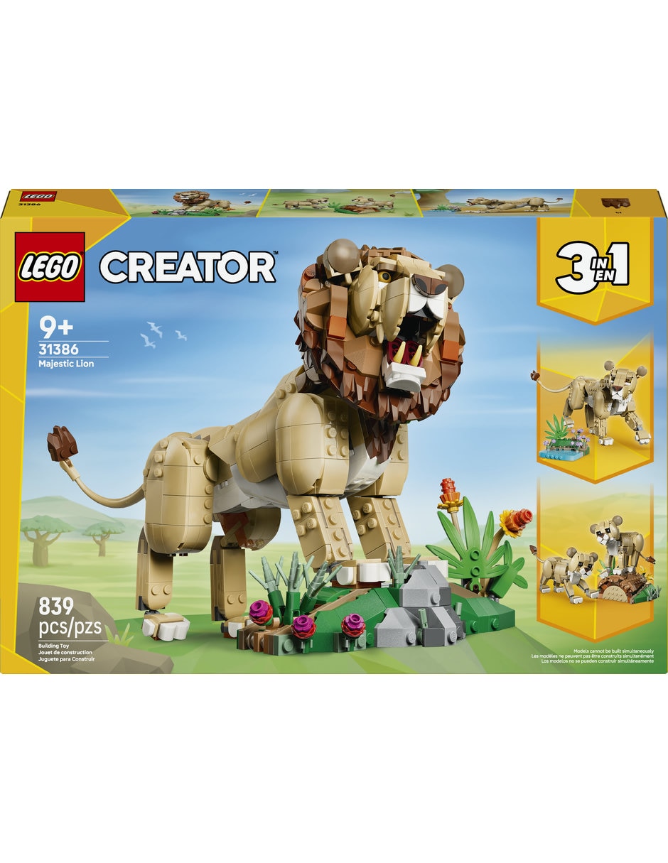 Creator Fauna Salvaje: León Majestuoso 31386 2