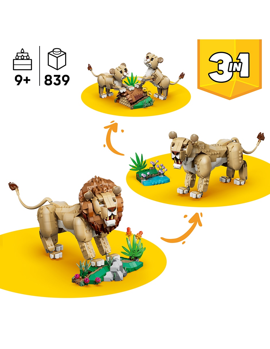Creator Fauna Salvaje: León Majestuoso 31386 9