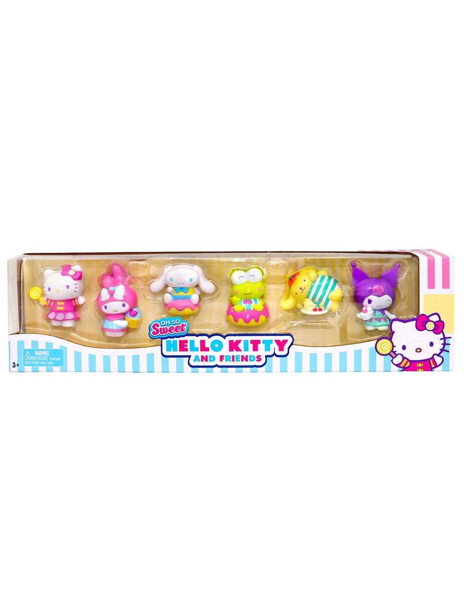 Set figura colección sanrio hello kitty deluxe