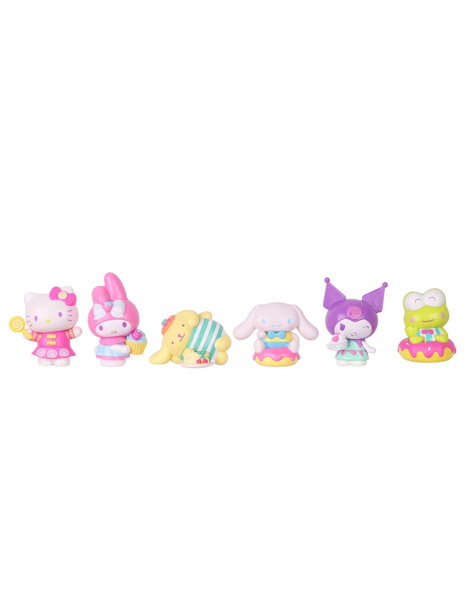 Set figura colección sanrio hello kitty deluxe 7