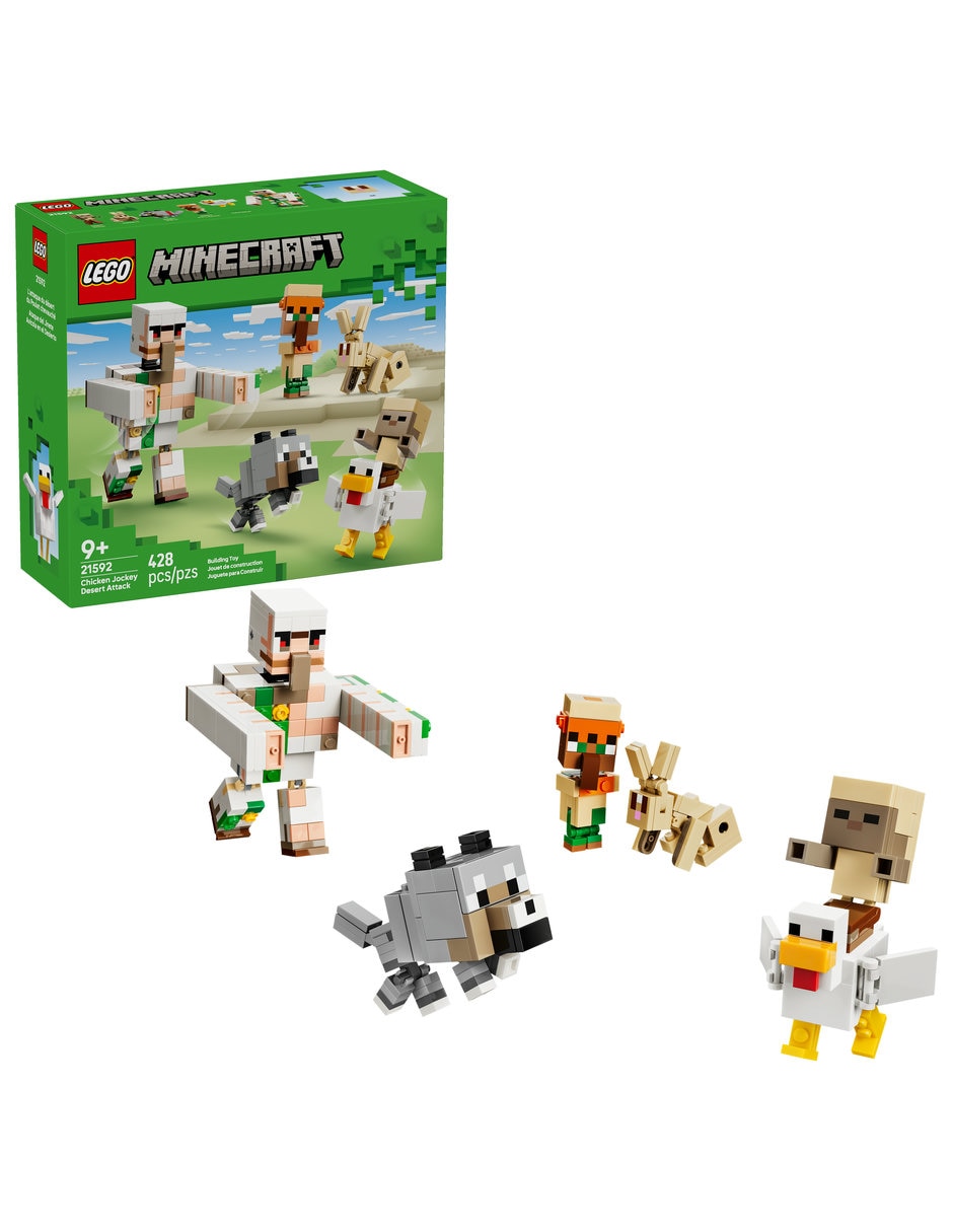 Minecraft Ataque del Jinete Avícola en el Desierto 21592 1