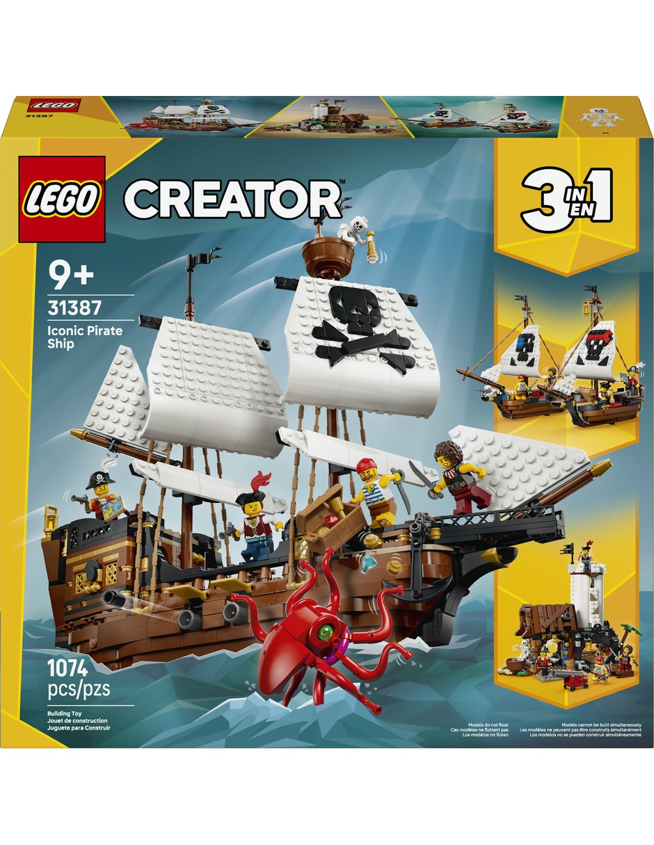 Creator Barco Pirata Clásico 31387 2