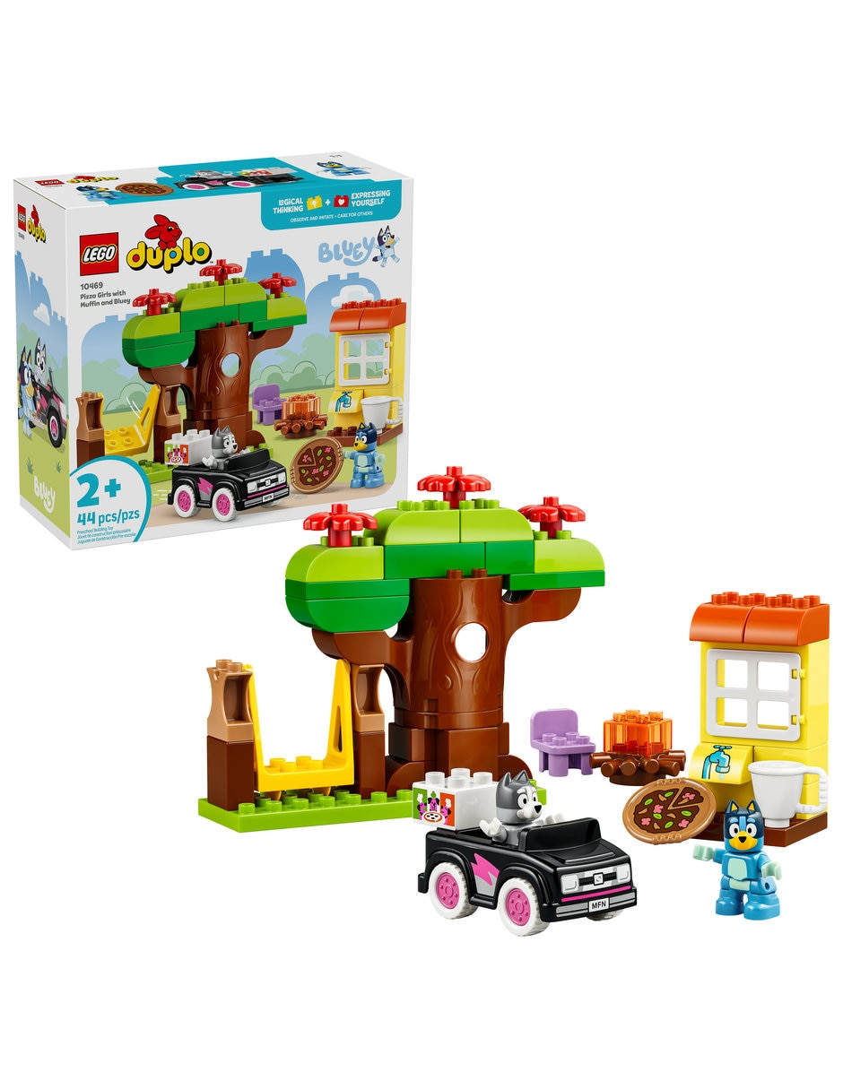 Duplo Bluey Pizzeras con Muffin y Bluey 10469 1