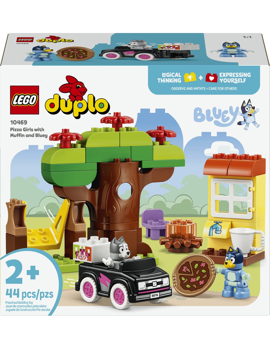 Duplo Bluey Pizzeras con Muffin y Bluey 10469 2