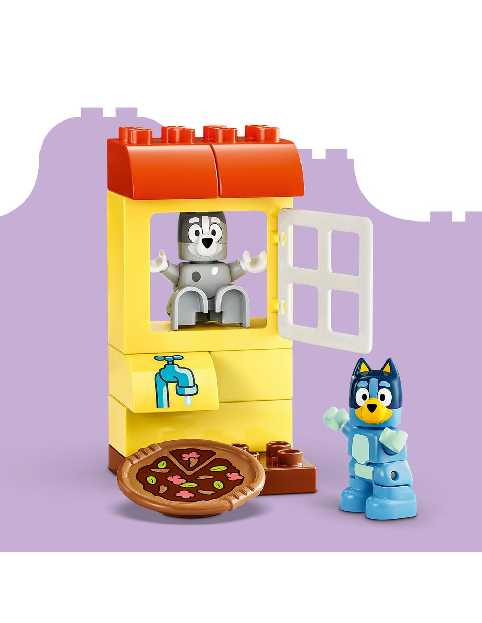 Duplo Bluey Pizzeras con Muffin y Bluey 10469 6