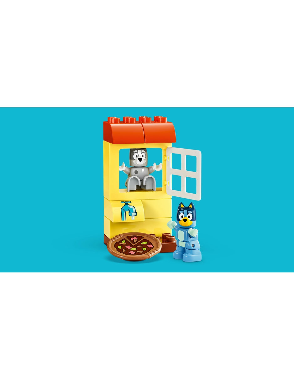 Duplo Bluey Pizzeras con Muffin y Bluey 10469 9