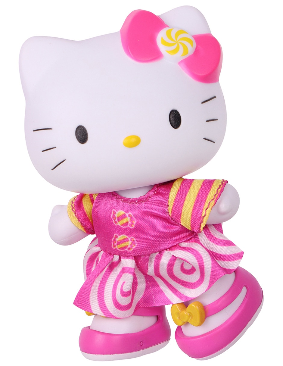 Figura de colección articulada sanrio hello kitty deluxe 14
