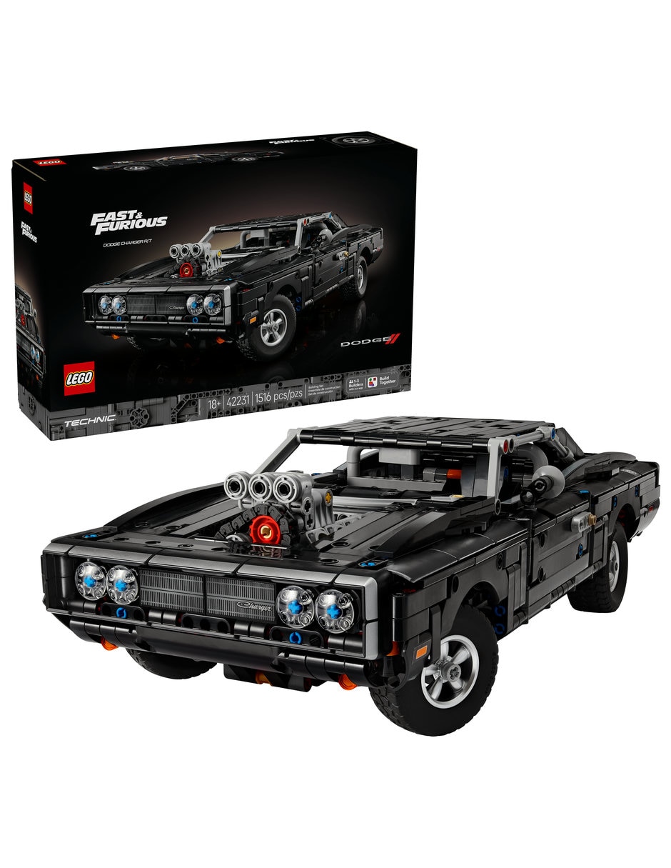 Technic Auto Dodge Charger R/T de Fast and Furious 42231 1