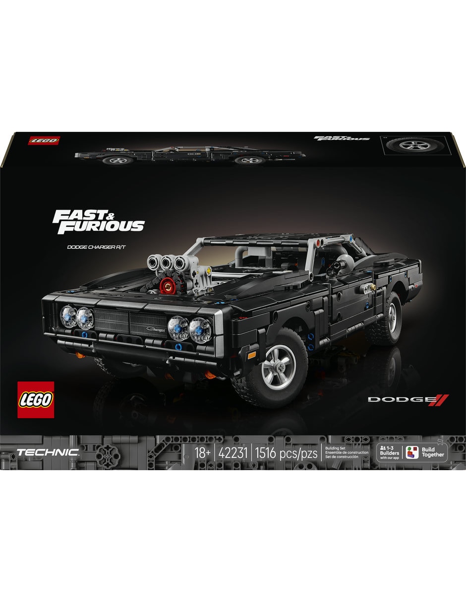 Technic Auto Dodge Charger R/T de Fast and Furious 42231 2