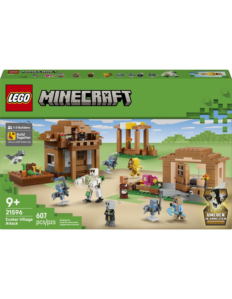 Minecraft Ataque del Evocador a la Aldea 21596 2
