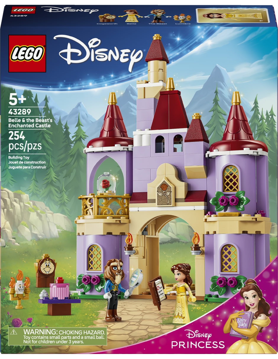Disney Princess Castillo Encantado de Bella y Bestia 43289 2
